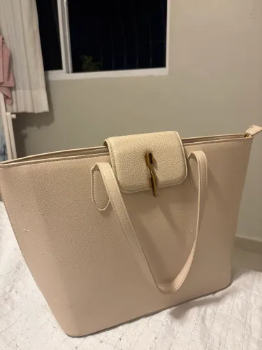 Bolsa Santa Lolla Couro branca