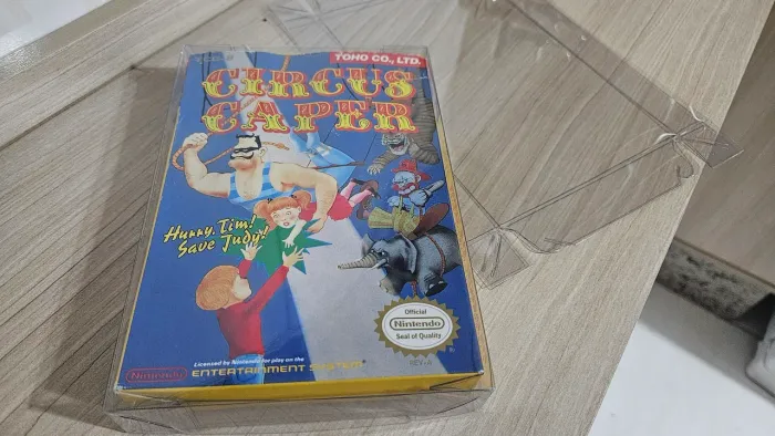 Lote de 75 cx protetora em acetato nes nintendo mega drive