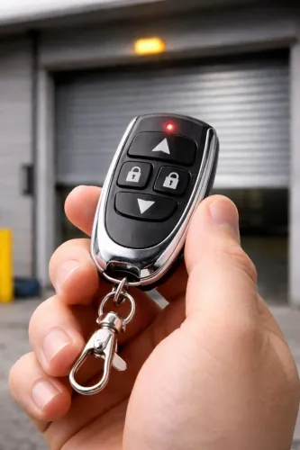 Controle remoto para portas automáticas