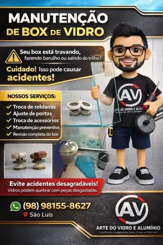 Vidraçaria na ilha! São Luís!