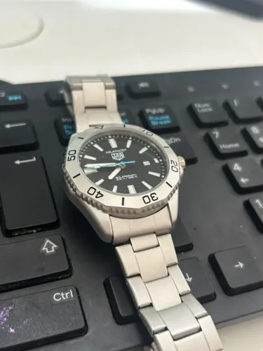 Relógio Tag Heuer Aquaracer Aço Preto 200m