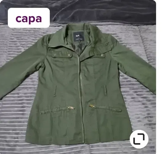 Casaco verde tamanho M da Riachuelo