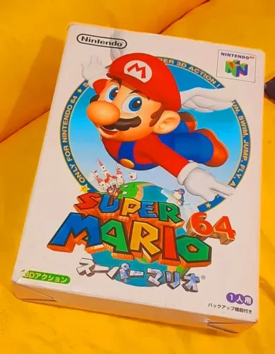 Jogo Super Mario64 Japones original para Nintendo64