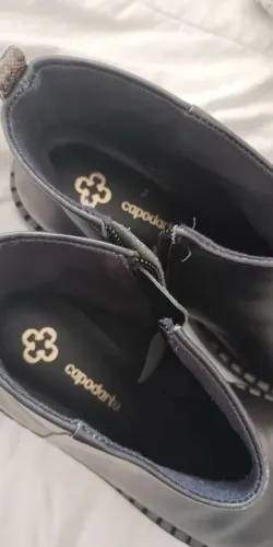 Bota nova copodarte couro preta nova!!!