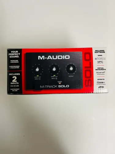 Interface M-ÁUDIO M-TRACK SOLO (Nova)