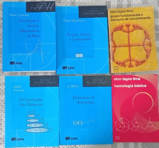 Livros de Exatas - Ensino Superior e Pós
