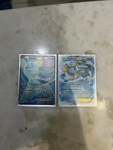 Glaceon EX e Vaporeon EX