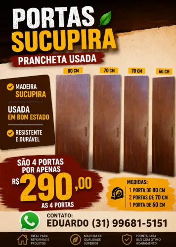 ? PORTA SUCUPIRA PRANCHETA
