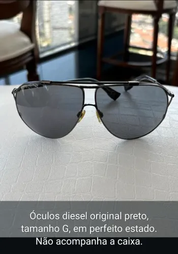 Óculos Original Diesel em perfeito estado, sem caixa