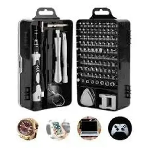 Kit de Ferramentas 115 Peças com Maleta