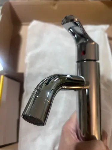 Torneira misturador de pia de cozinha, para água fria e quente