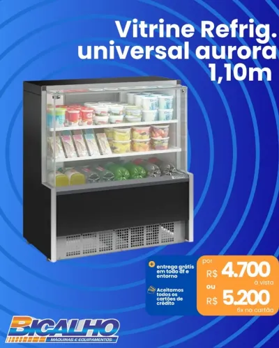 VITRINE REFRIG. AURORA 1.10M