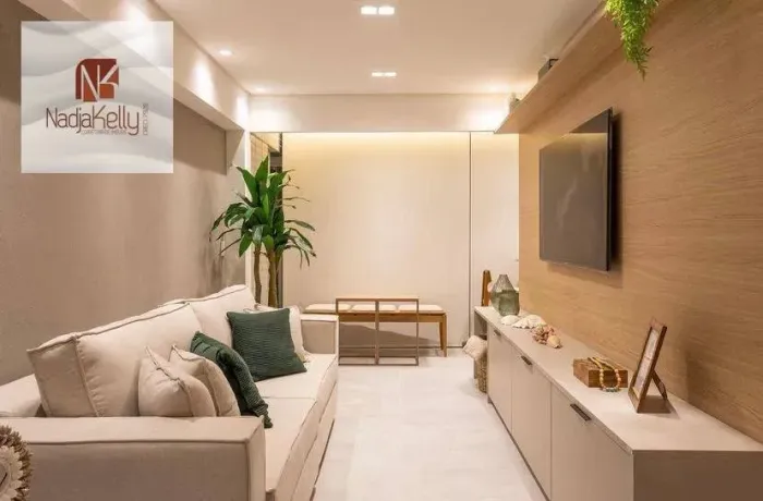 Apartamento com 3 dormitórios à venda, 84 m² por R$ 754.073,25 - Camboinha - Cabedelo/PB
