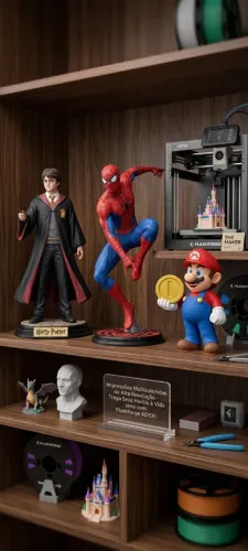 IMPRESSÃO 3D O QUE VOCÊ QUISER