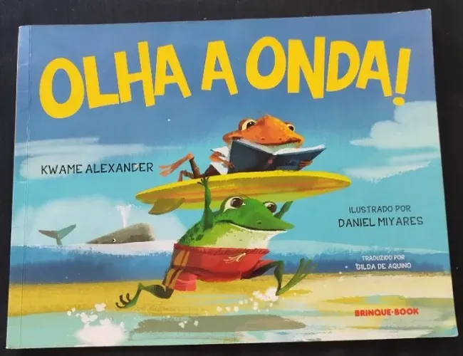 Livro OLHA A ONDA!