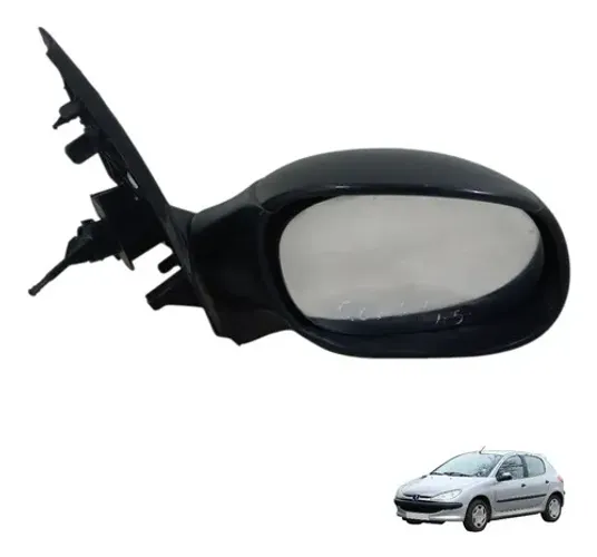 Retrovisor Manual Direito Peugeot 206 Presence Techno 2008