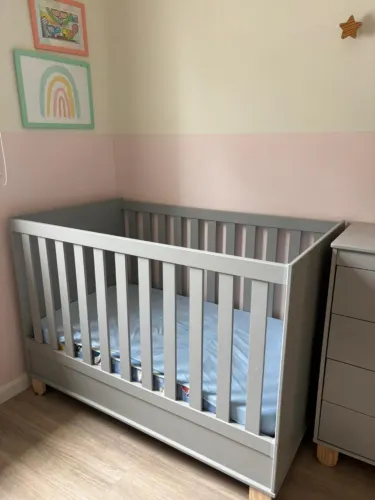 BERÇO 70 CM 2 EM 1 - BERÇO/CAMA INFANTIL SWEET