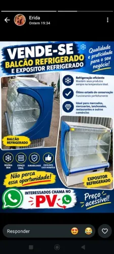 Vitrine Espositora refrigerada