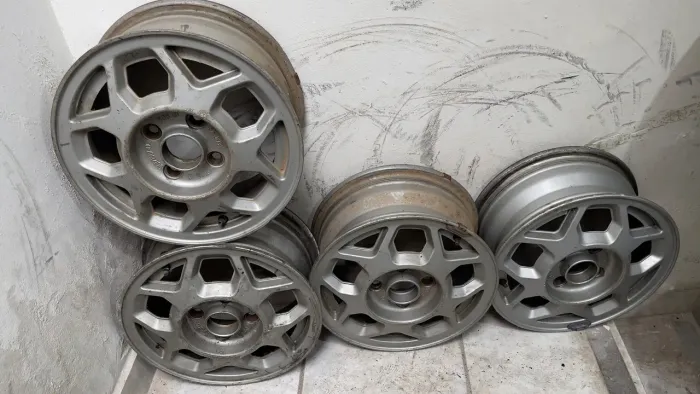 Jogo de rodas original gm monza 13 4x100