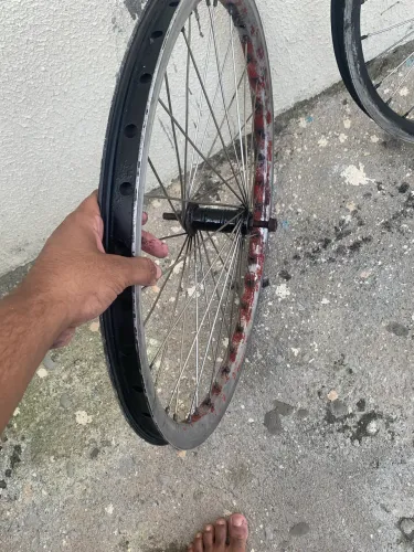 Vendo ou troco Jante vmax aro26 raio inox