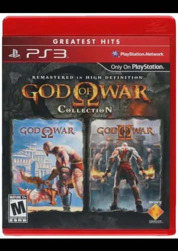 Jogo God of War 1 e 2 Remasterizado PS3 LACRADO (ENCOMENDA)