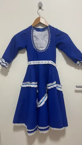 Vestido de prenda 4 anos