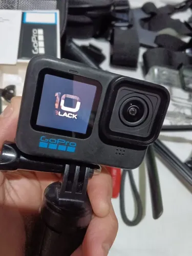 Gopro Hero Black 10 5K 30FPS Nova na Caixa+ Acessórios