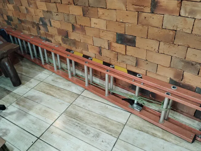 Escada de fibra