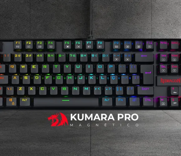 OFERTA! Redragon Kumara Pro Magnético RGB NOVO | De R$400 por R$150