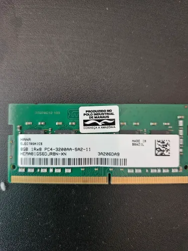 Memória ddr4 8gb