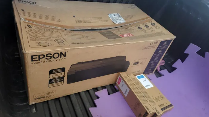 Epson ecotanque l1300 sublimação A3/04