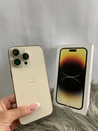 ?*IPHONE 14 PRO MAX 512GB* ?DOURADO ?85% ?R$3.899,00