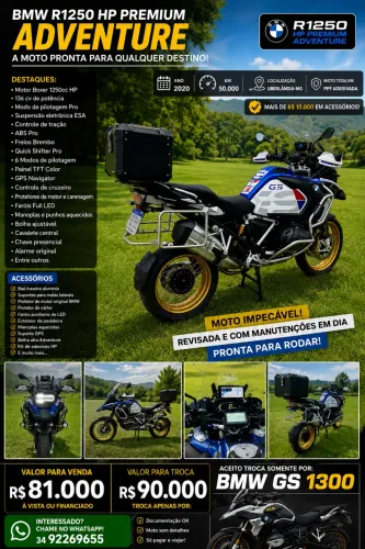 BMW 1250 GS ADVETURE HP