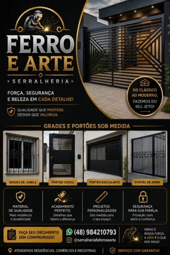 Serralheria. Reforma . manutenção