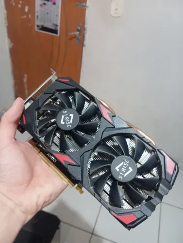 Vendo gabinete gamer com quatro fans inclusas e uma RX 580 de 8gb 