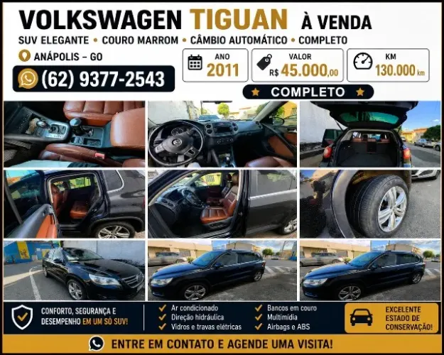 Volkswagen Tiguan 2.0 TSI 16V 200cv Tiptronic 5P 2011