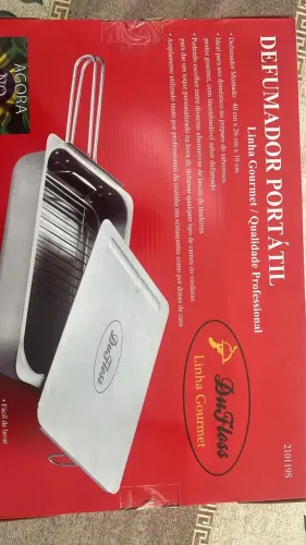 Defumador portátil- Linha Gourmet
