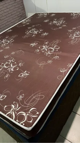 CAMA NOVA COM COLCHÃO