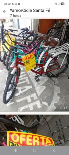 Bicicleta NOVA EM 10X