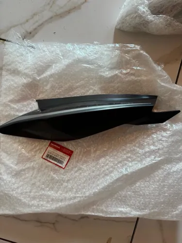 Rabeta Esquerda Xre 300 2020 2021 Cinza Crow Fosco Original Cinza