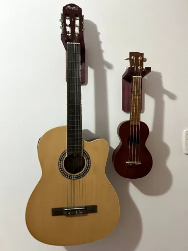 Violão Elétrico Tagima Memphis (brinde ukulele, suporte de parede e capas de proteção) 