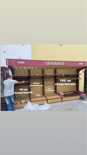 Prateleira conjunto completo, oportunidade única