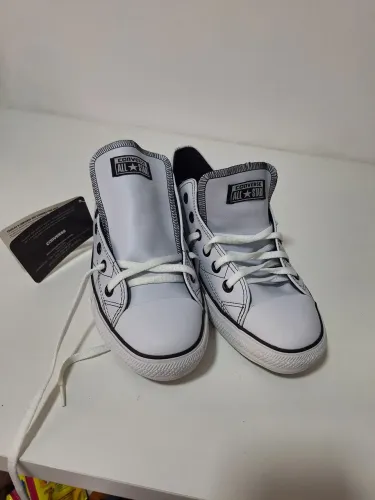 Tênis Converse All Star n43 Couro Branco (NOVO)