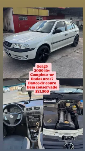 Volkswagen Gol Geração III 1.0 MI 16V Gasolina Mec. 2P 2000