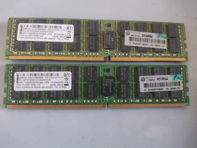 01 Pente ddr4 16gb ecc xeon X99 para servidores 