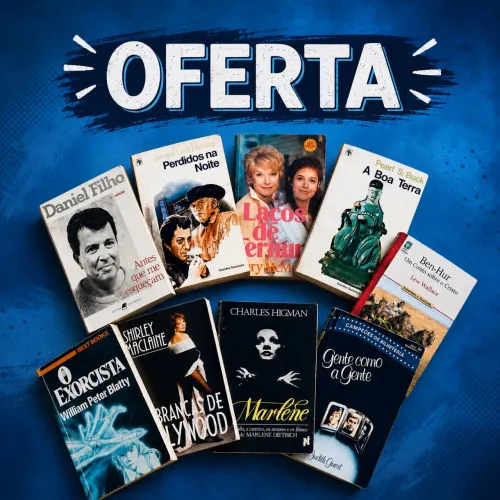 Kit 9 Livros Antigos (Aceito Ofertas)