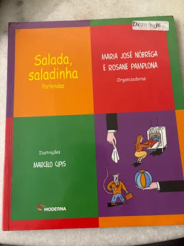 Livro Salada Saladinha