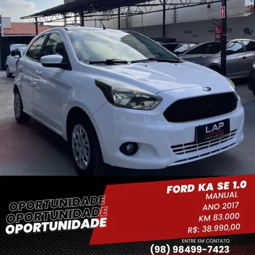 Ford KA 1.0 Se/se Plus Tivct Flex 5P 2017