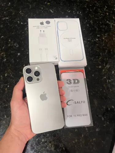 iPhone 15 pro Max 256gb bateria 100%