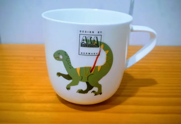 Caneca Porcelana Dinossauro 250ml